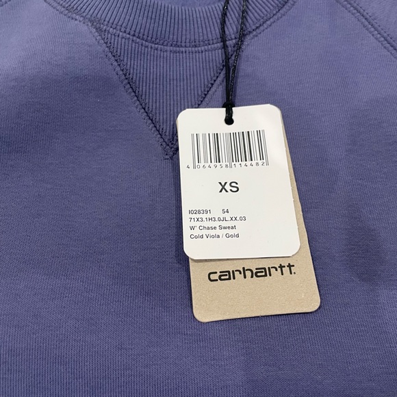 New Carhartt WIP Women’s Chase Sweatshirt (XS) - Picture 6 of 6